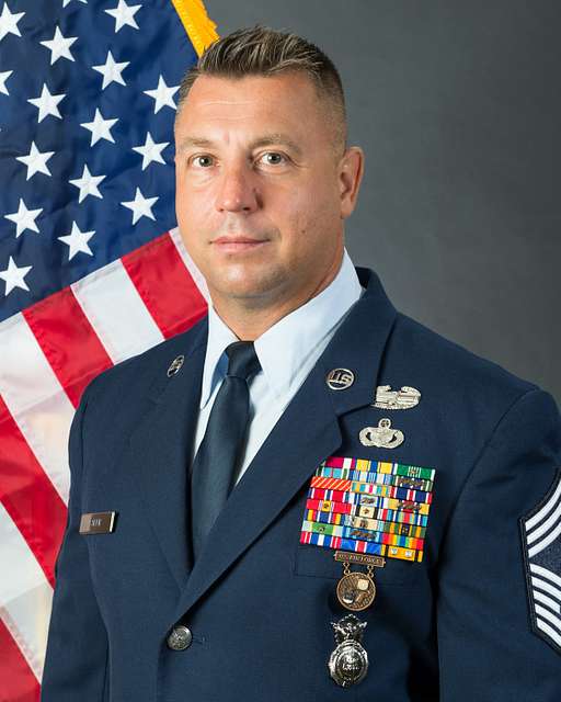 Master Sgt. Krystalore Crews, a human resources advisor assigned