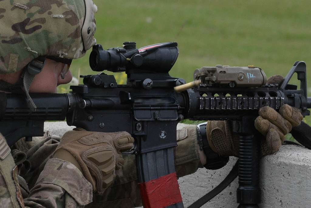 An Airman from the 91st Missile Security Forces Squadron - NARA & DVIDS ...