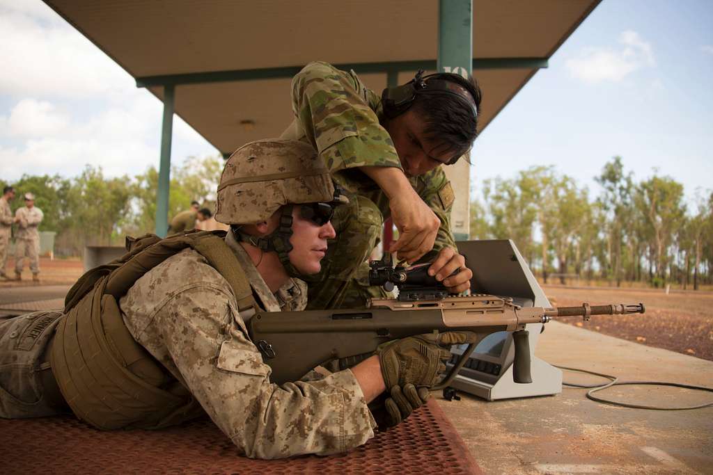 An Australian Army Soldier With 5th Battalion, Royal - NARA & DVIDS ...