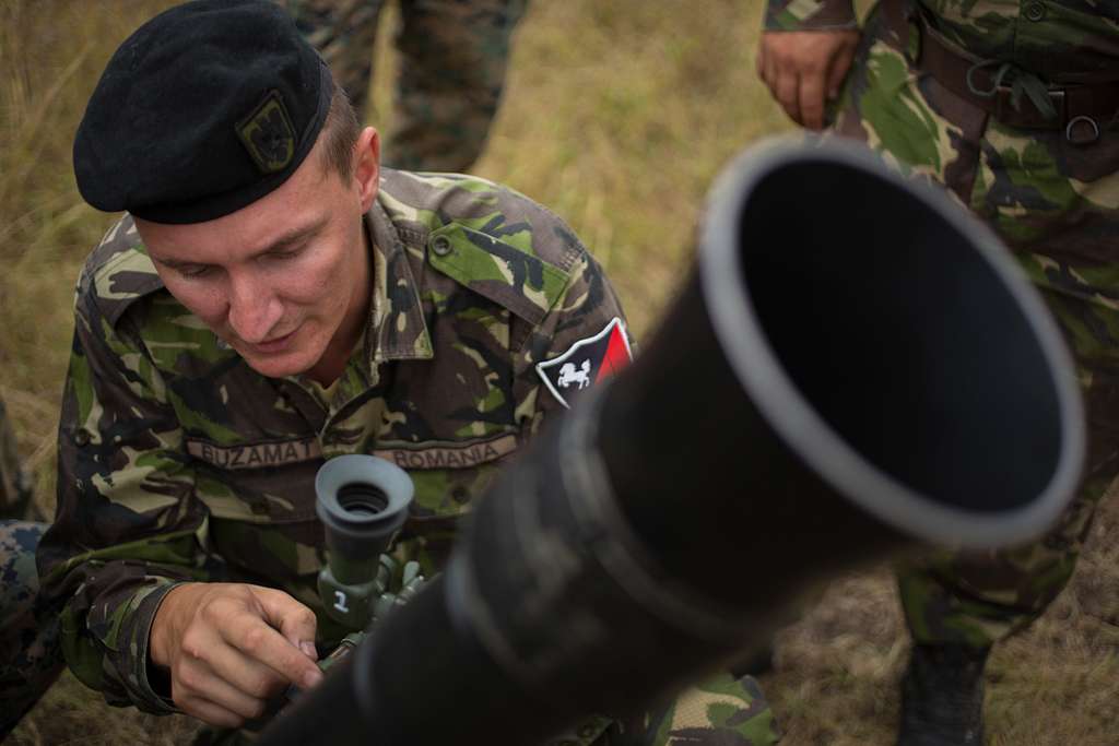 DVIDS - Images - Players from the Atlanta Falcons visit Soldiers in Romania  [Image 3 of 6]