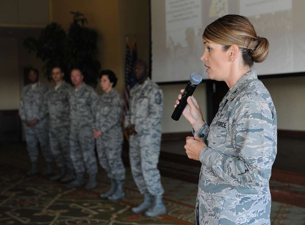 Col. Michele Edmondson 81st Training Wing commander NARA