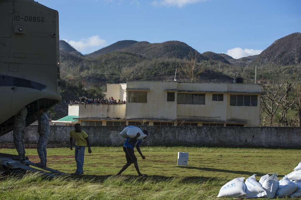 U.S. service members and citizens of Beaumont Haiti NARA