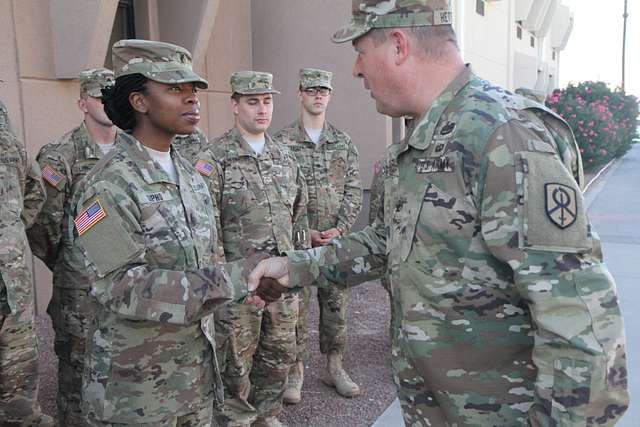 Colonel Paul Hettich, the rear commander of the 451st - NARA & DVIDS ...