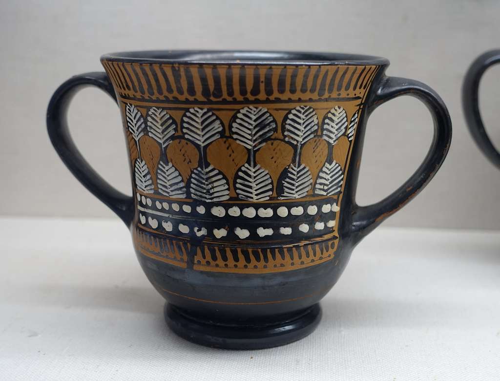 Classic Greek Ceramic Cup - Tenement Museum