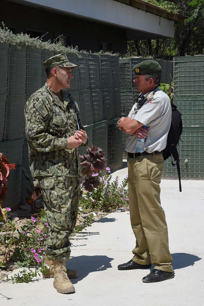 U.S. Marine SgtMaj. Carlos A. Ruiz (right) exchanges - PICRYL - Public  Domain Media Search Engine Public Domain Image