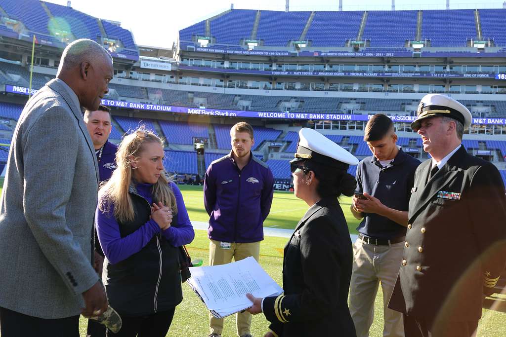 JTF-NCR members participate in Ravens vs. Steelers Salute to