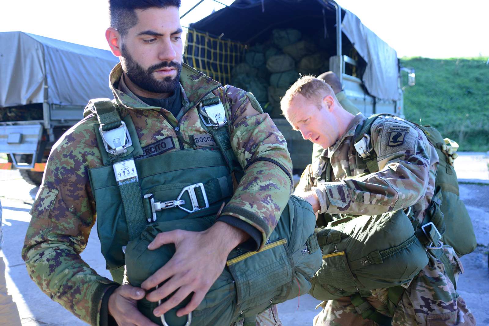 U.S. Army paratrooper from Company A, 1-503rd Infantry, - NARA & DVIDS ...