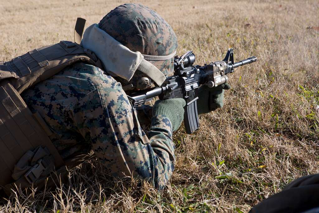 U.S. Marine Corps Pfc. Liston Lewis, Weapons Company, - NARA & DVIDS ...