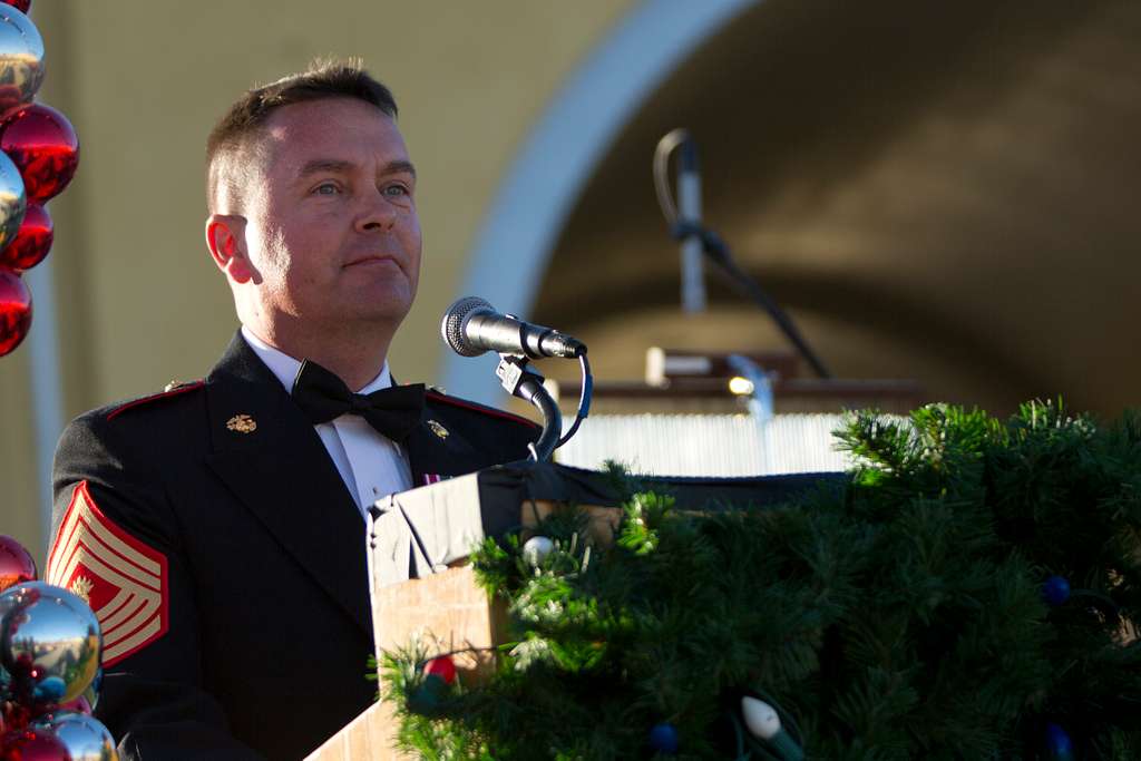 Sgt. Maj. Carlos Ruiz, outgoing sergeant major of 4th - PICRYL - Public  Domain Media Search Engine Public Domain Image