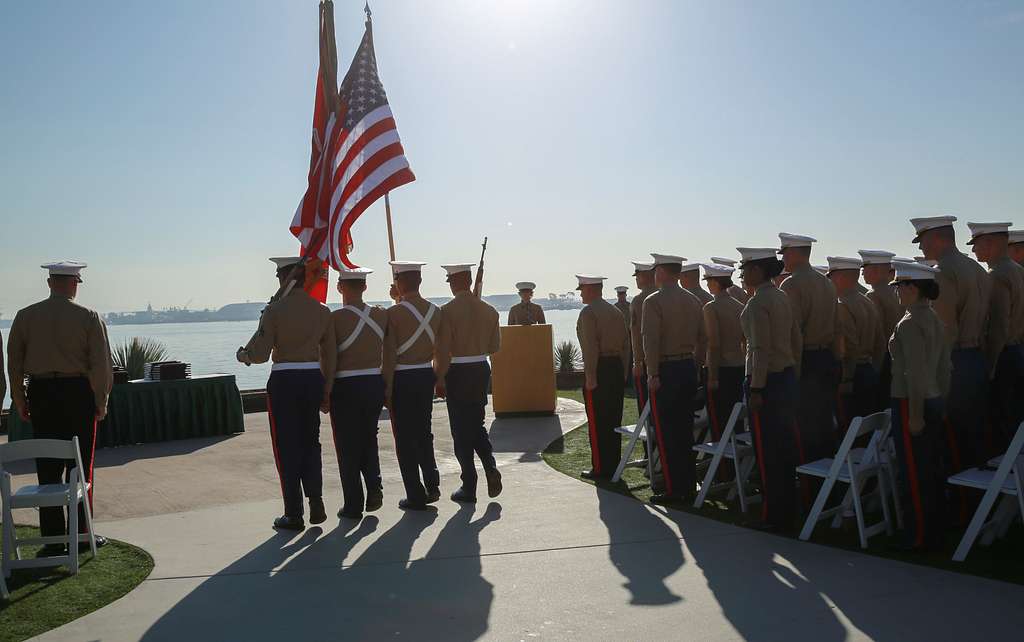 The Color Guard From Support Battalion Marine Corps Nara And Dvids