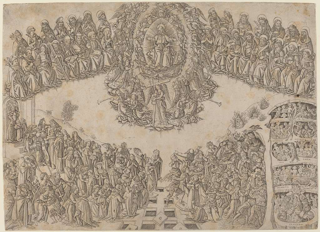 Francesco di Lorenzo Rosselli after Fra Angelico, The Last Judgment, c ...