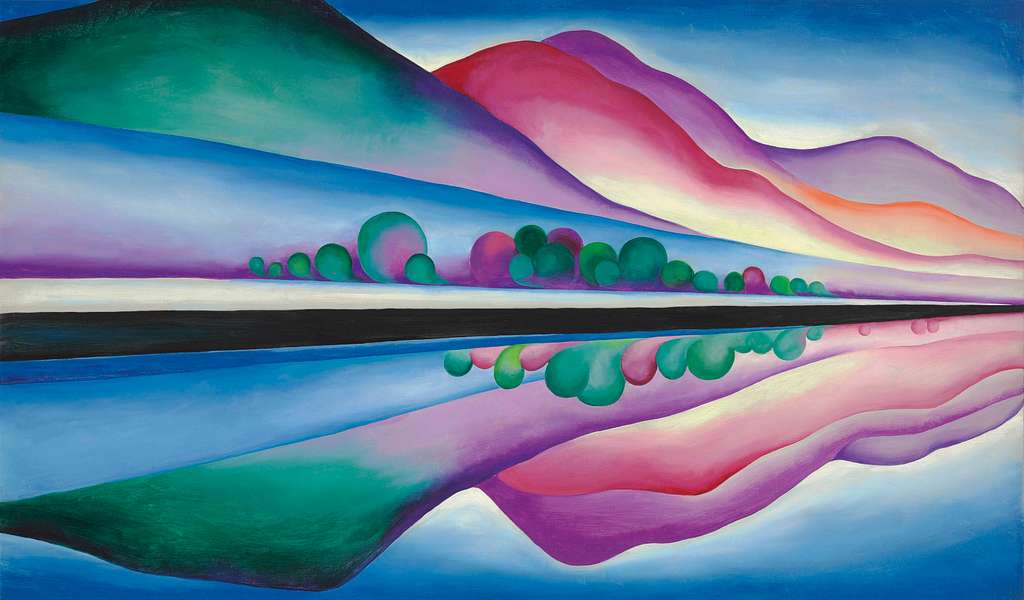 georgia-o-keeffe-lake-george-reflection-picryl-public-domain