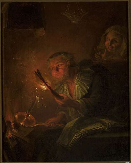 Godfried Schalcken - Man with a fire torch - M.Ob.853 MNW - National ...