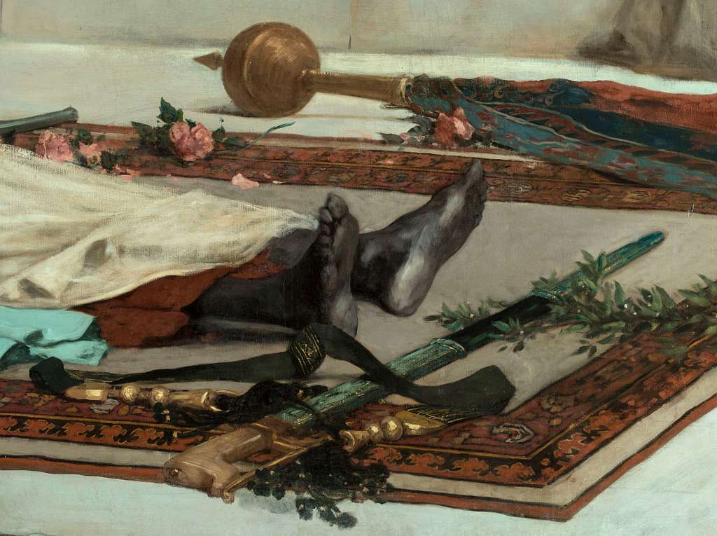 La Danse du foulard oil painting reproduction by Benjamin Jean