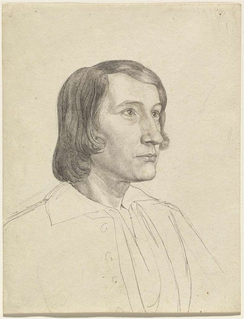 Julius Schnorr von Carolsfeld, Gustav Heinrich Naeke, c. 1820, NGA ...