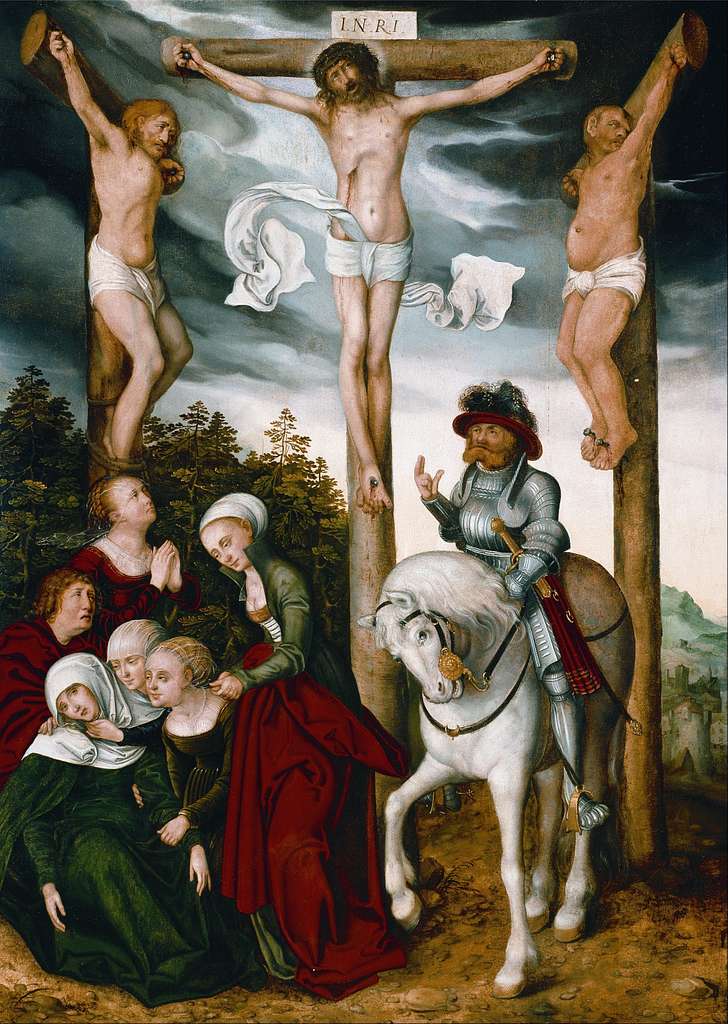 Rush being captured by the crucifix