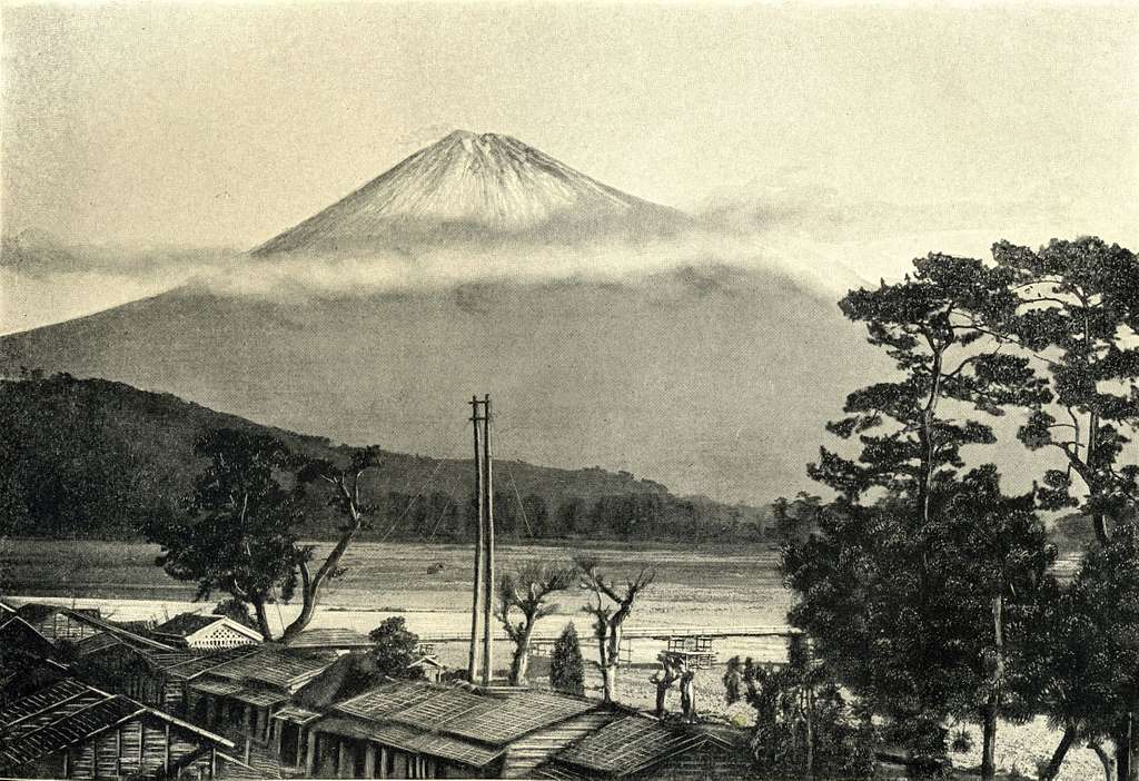 Mount Fuji. Before 1902. 19th century Japan. Public domain image. - PICRYL  - Public Domain Media Search Engine Public Domain Search