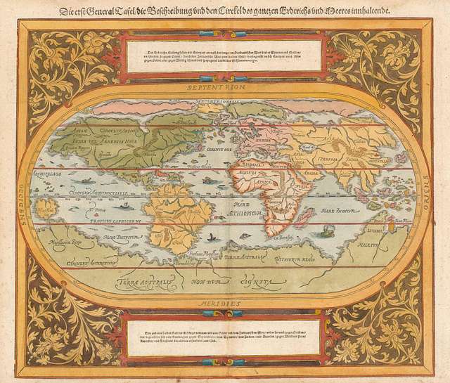 Münster-Petri world map - PICRYL Public Domain Search