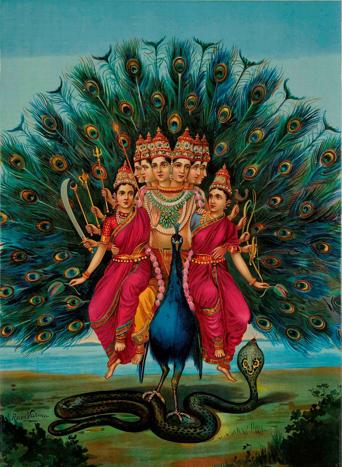 15 Most Famous Raja Ravi Varma Paintings | Artwale