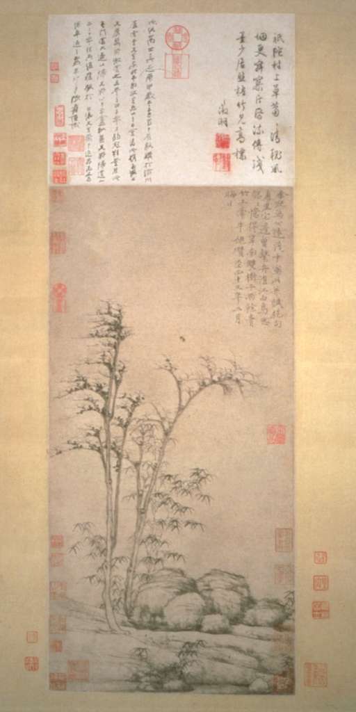 File:Bada Shanren (Zhu Da) - Cedar Tree, Day Lily, and Wagtails - Google  Art Project.jpg - Wikimedia Commons