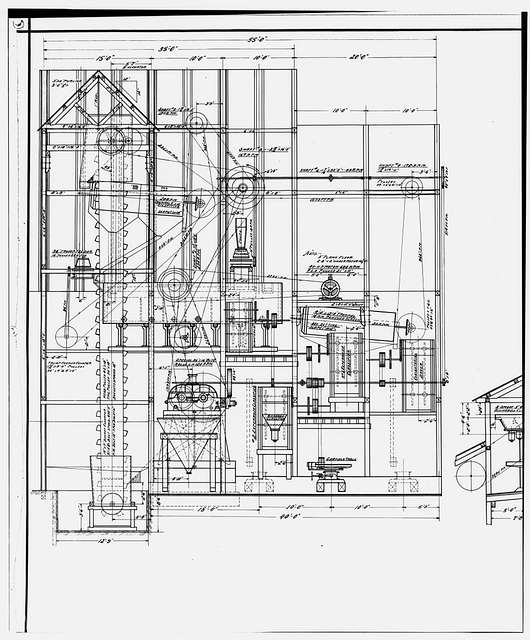 PHOTOCOPY OF DRAWING, CONCENTRATOR, GENERAL, JIG SECTION - Kennecott ...