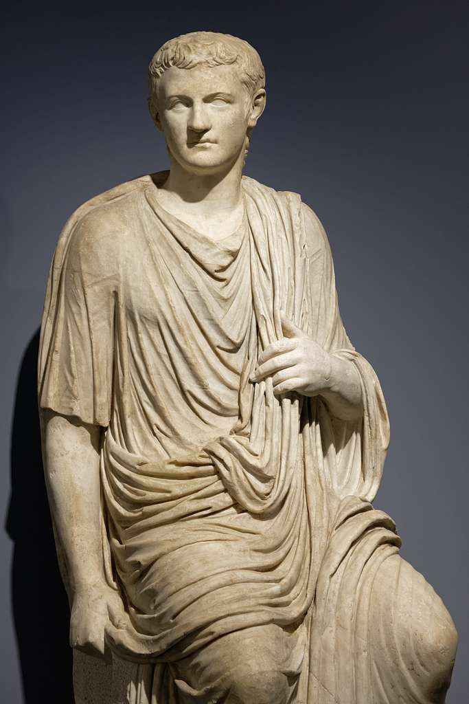Seated Caligula Louvre Ma1267 n2 - PICRYL Public Domain Search