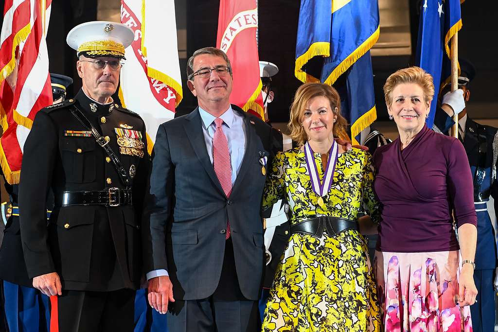 Defense Secretary Ash Carter And His Wife Stephanie Picryl Public