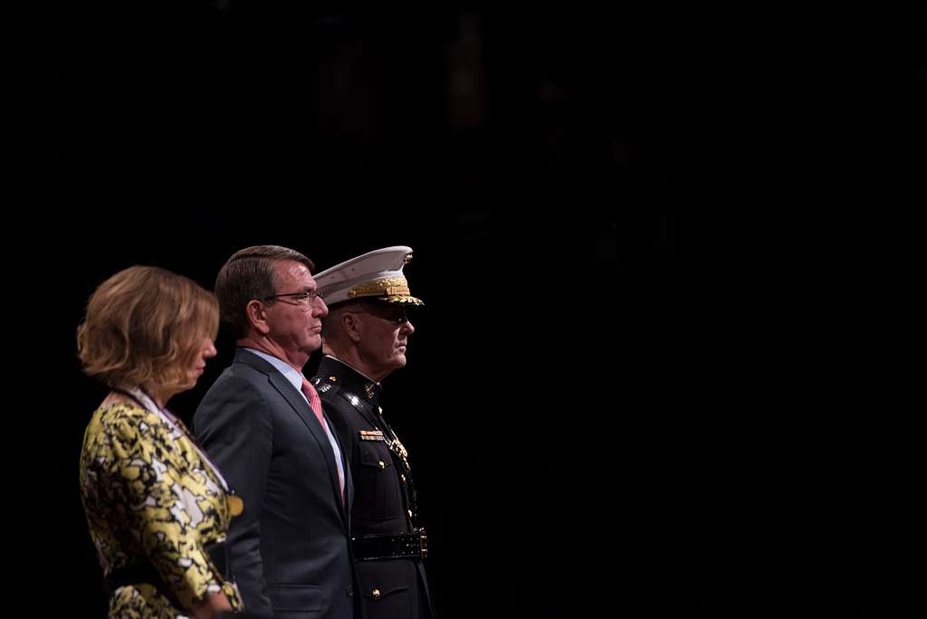 Secretary Of Defense Ash Carter His Wife Stephanie Picryl Public