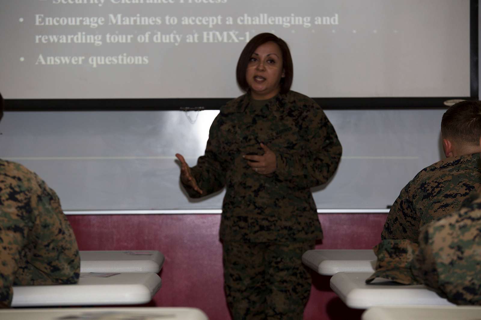 U S Marine Corps Gunnery Sgt Cecilia Major Manpower Nara Dvids