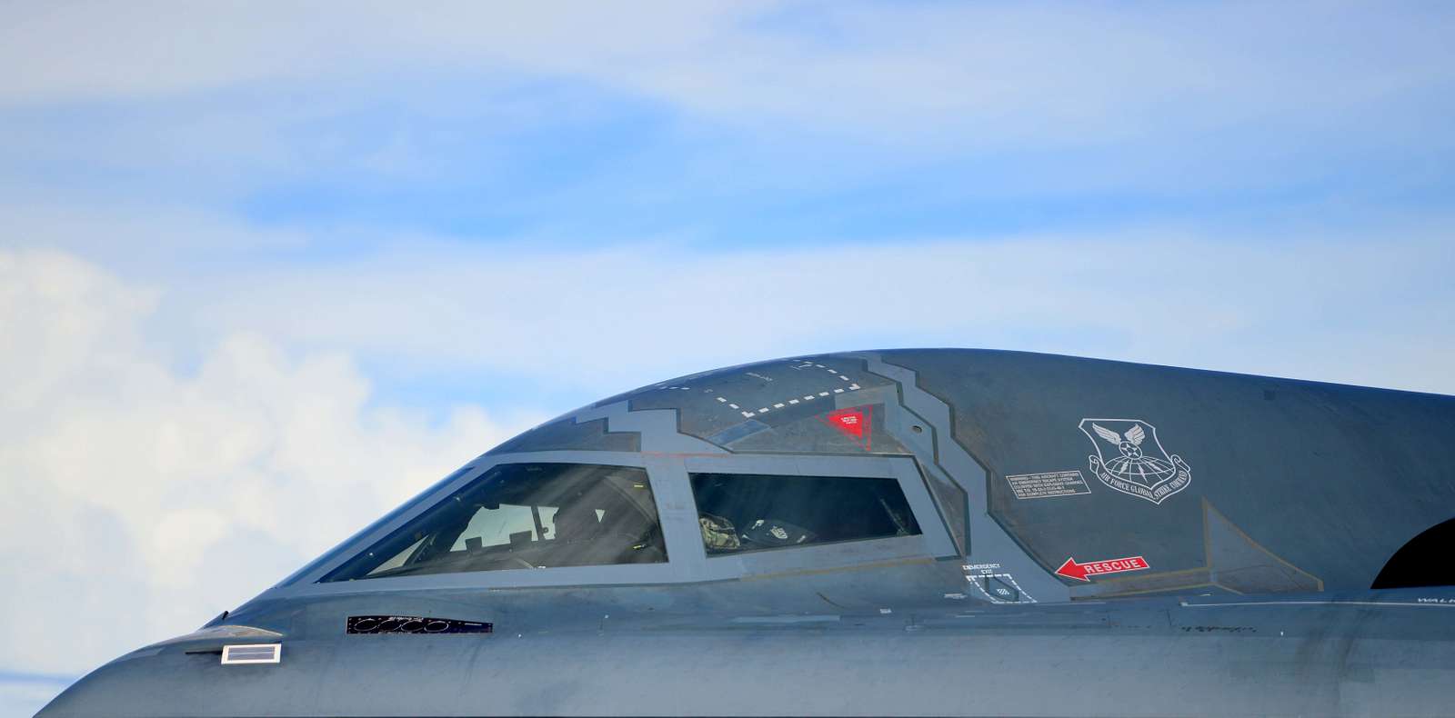 A U.S. Air Force B-2 Spirit Aircraft Deployed From - NARA & DVIDS ...