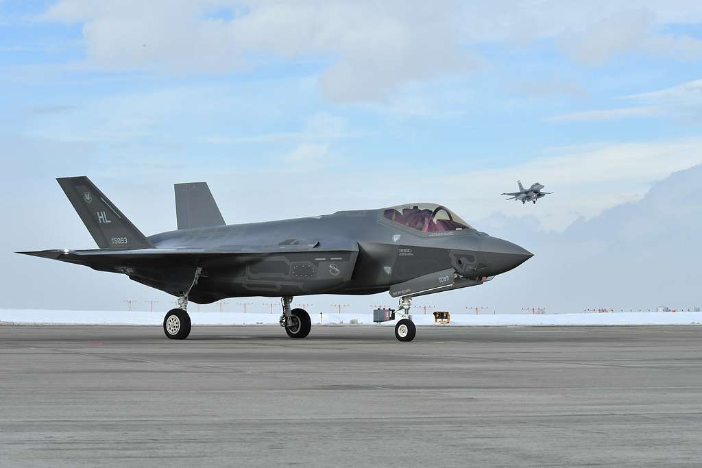 F-35A Lightning IIs piloted by the 388th and 419th - PICRYL Public ...