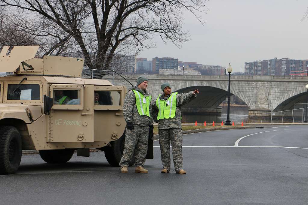 U.S. Army Spcs. Benjamin Cunningham and Michele Floyd NARA