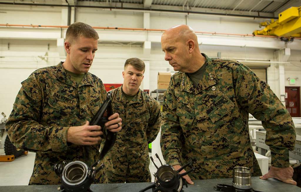 Lt. Gen. David H. Berger, commanding general, U.S. - PICRYL - Public ...