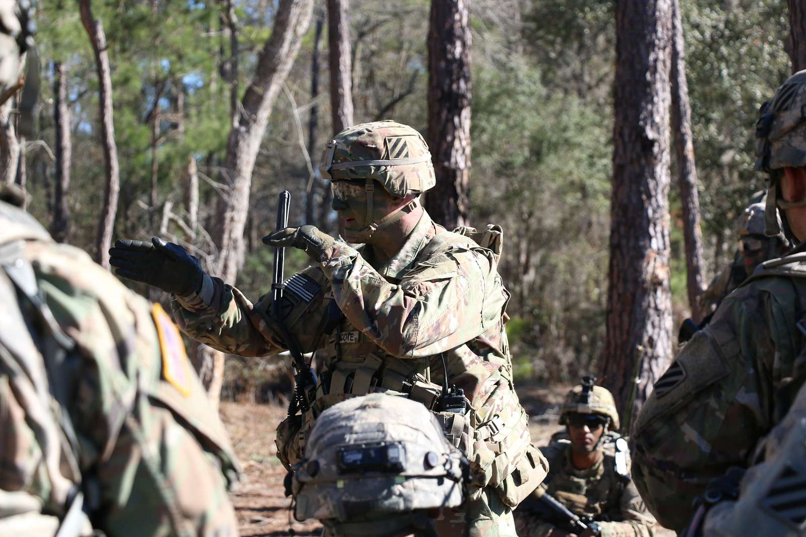 Lt. Col. Brian Ducote, commander of 3rd Battalion, - NARA & DVIDS ...