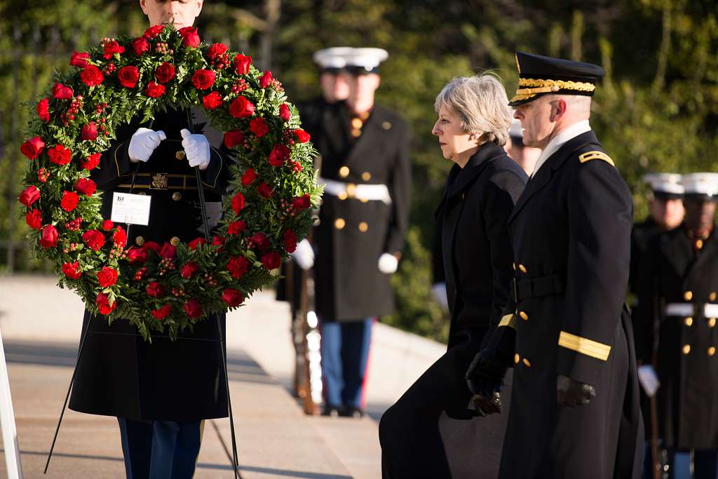 The Presidential wreath stands at the tomb of the 4th - PICRYL - Public  Domain Media Search Engine Public Domain Search