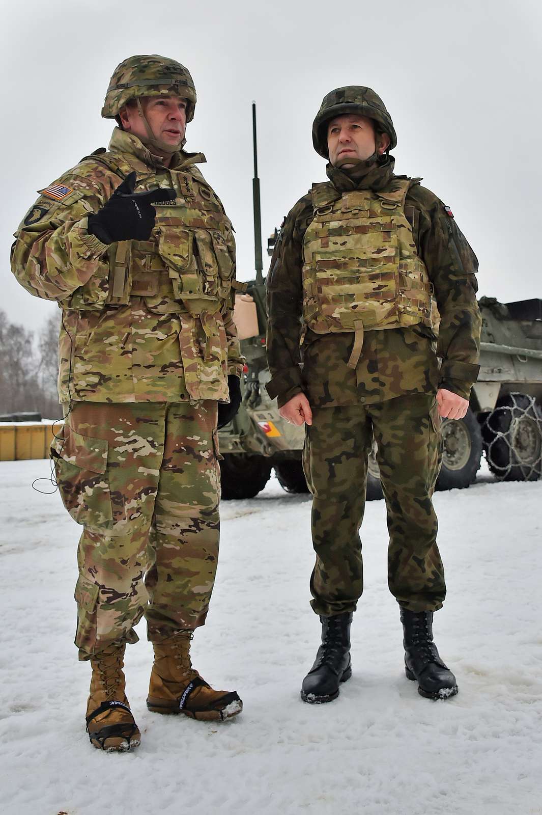 From left to right, Lt. Gen. Ben Hodges, Commander - U.S. National ...