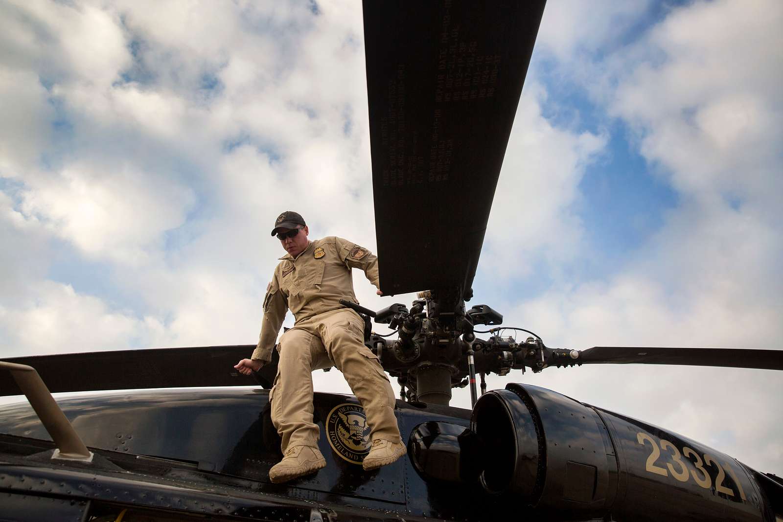 An air interdiction agent with the U.S. Customs and - NARA & DVIDS ...