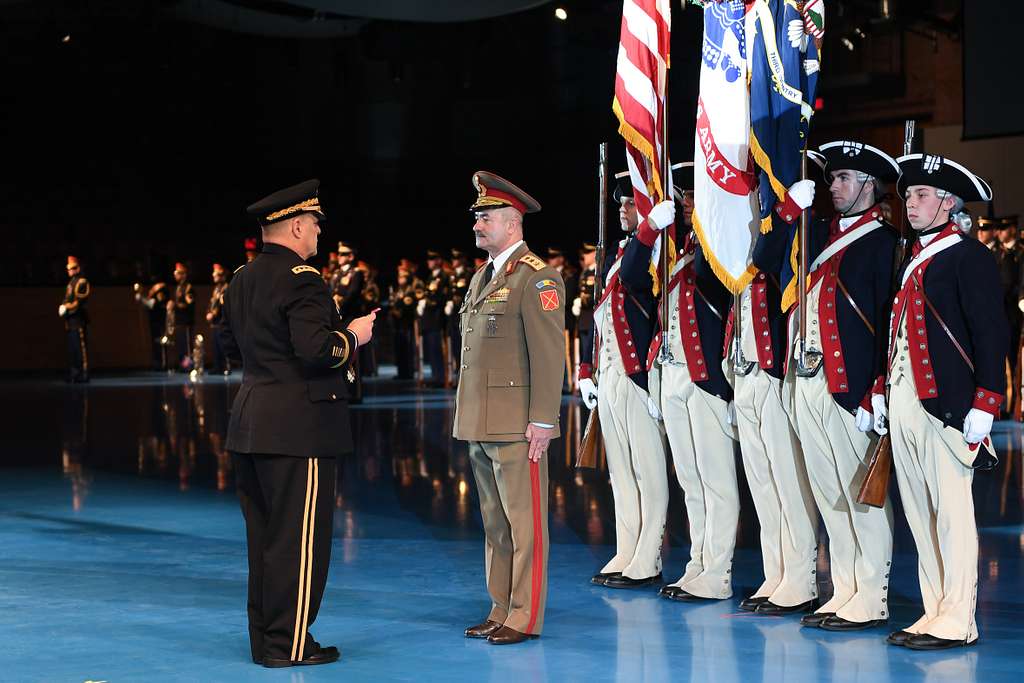 U.S. Army Chief of Staff Gen. Mark A. Milley, left, - NARA & DVIDS ...