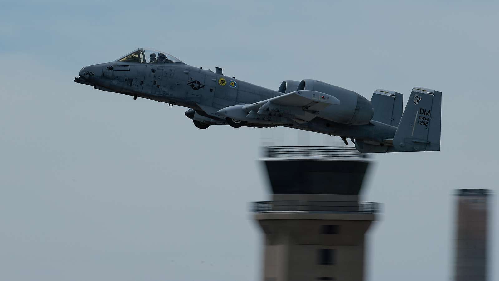 A U.S. Air Force A-10C Thunderbolt II Takes Off During - NARA & DVIDS ...