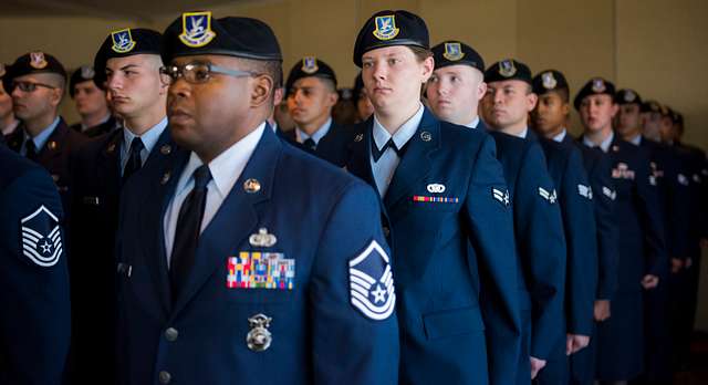 A flight of 96th Security Forces Squadron Airmen stand - NARA & DVIDS ...