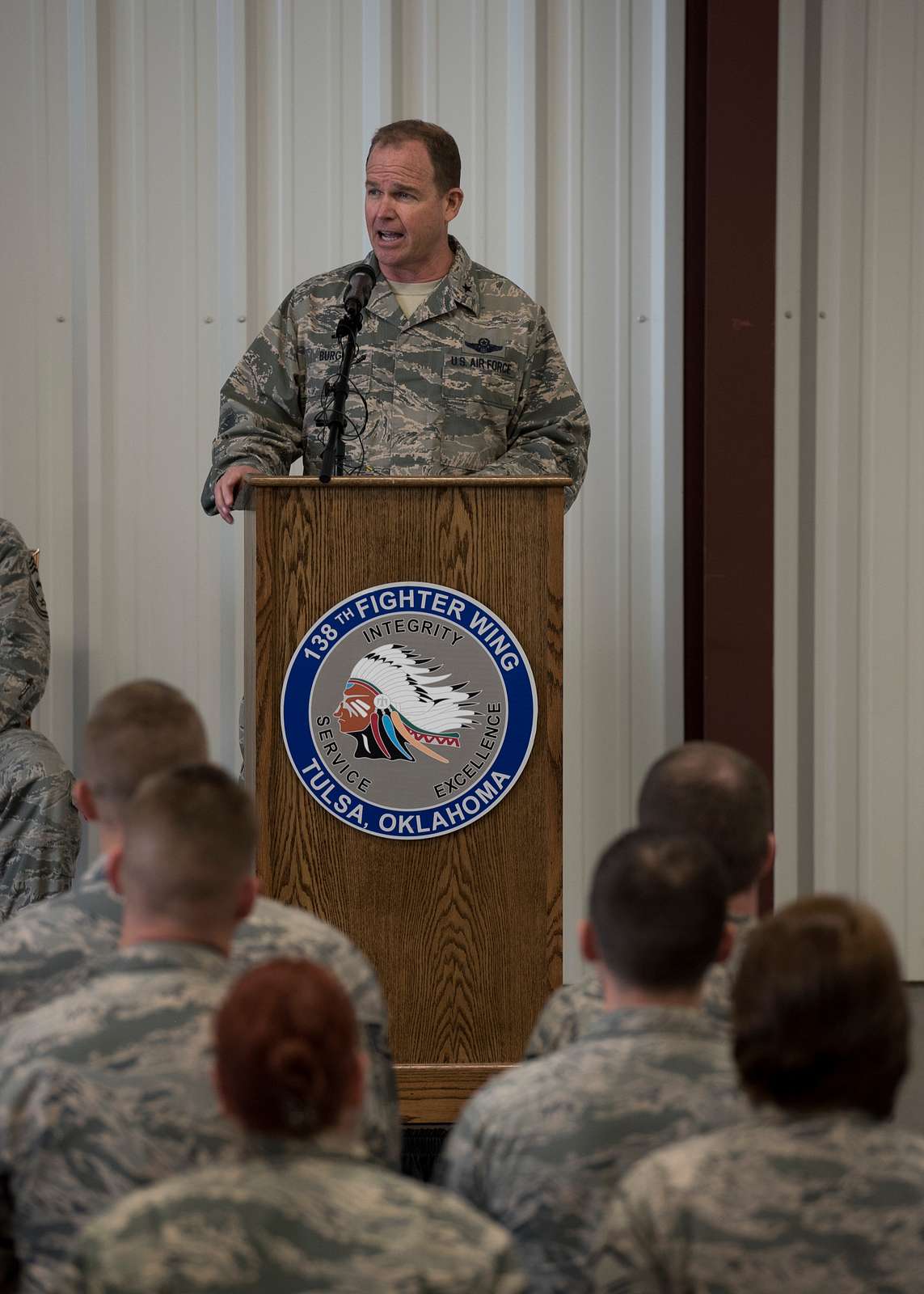 Brigadier General David Burgy, Chief of Staff of the - NARA & DVIDS ...