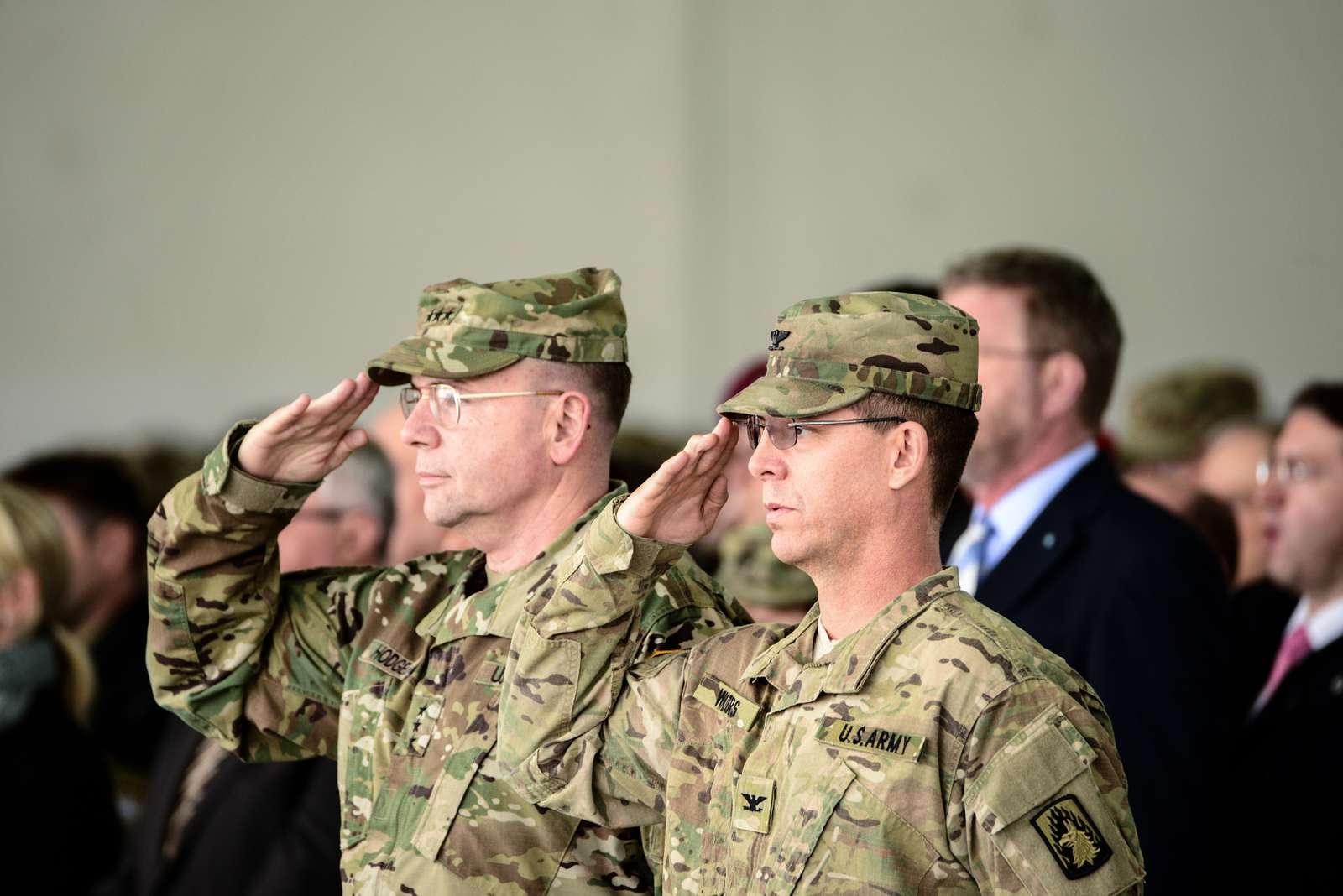 From left to right, Lt. Gen. Ben Hodges, Commander - NARA & DVIDS ...