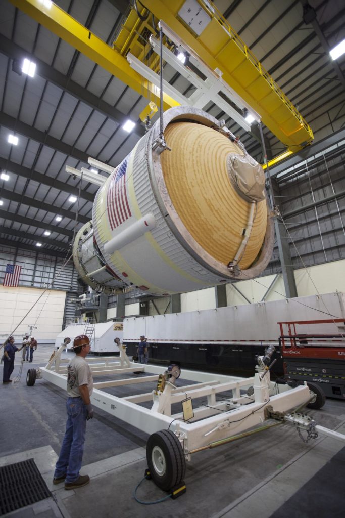 Interim Cryogenic Propulsion Stage (ICPS) for EM-1, Removed from ...