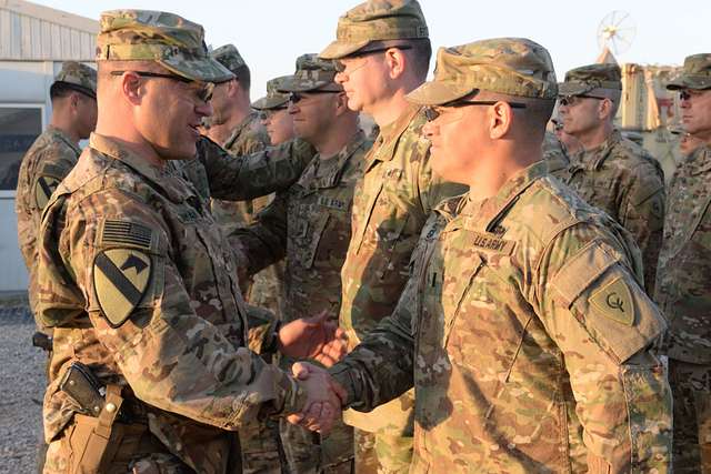 Lt. Col. Michael Grundman, commander of the Army National - PICRYL ...