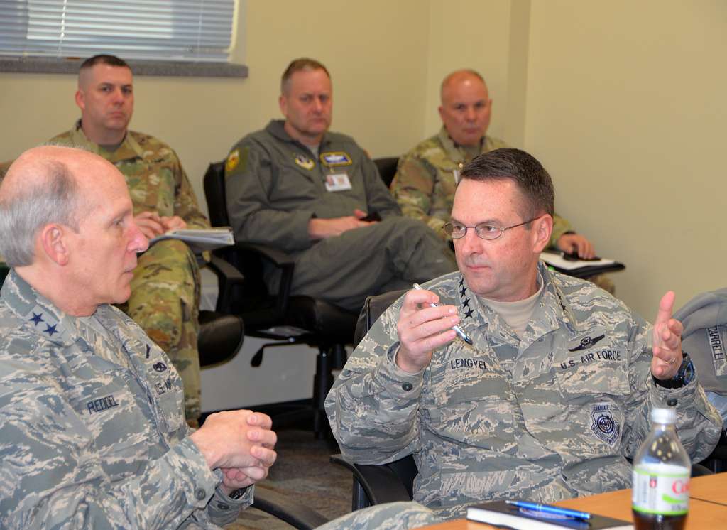 Air Force General Joseph L. Lengyel, Chief of the National - NARA ...