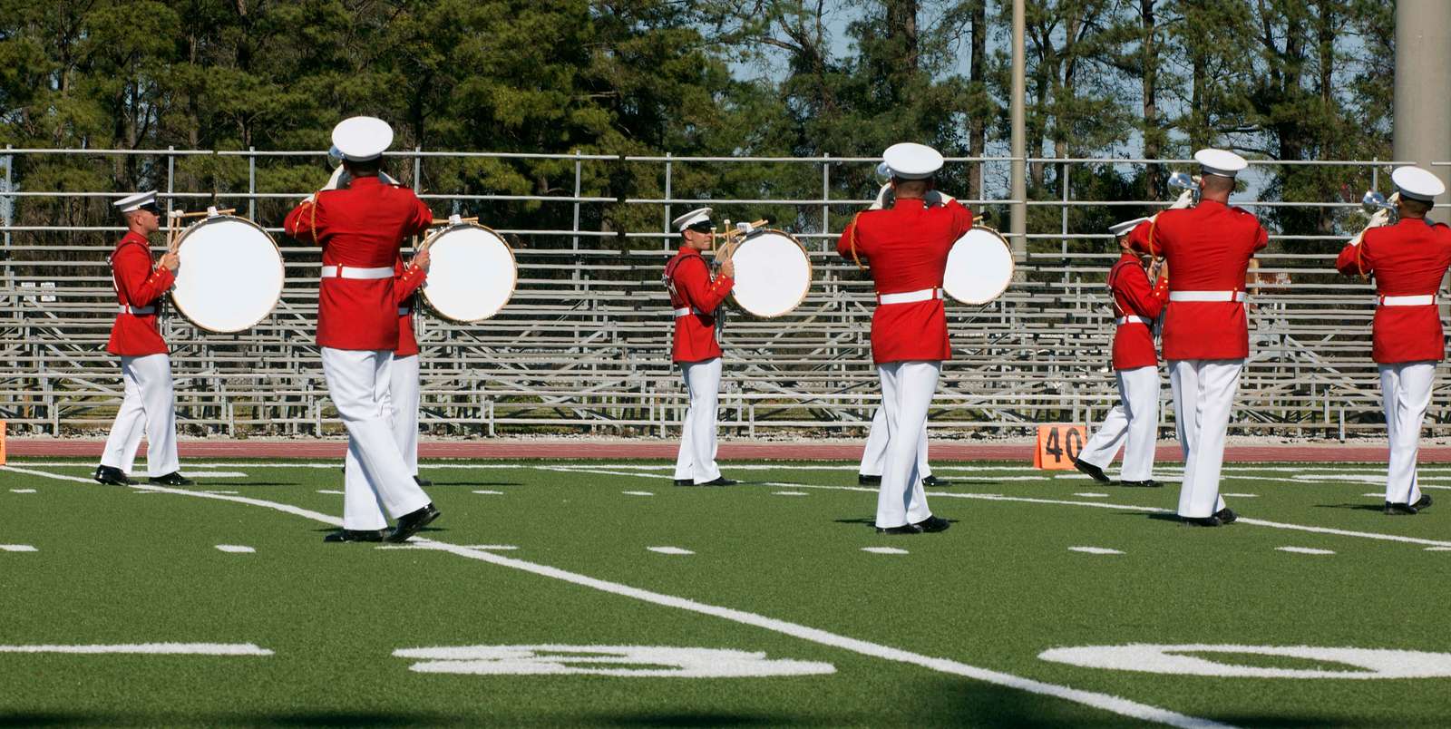 The U.S. Marine Drum And Bugle Corps, Marine Barracks - NARA & DVIDS ...