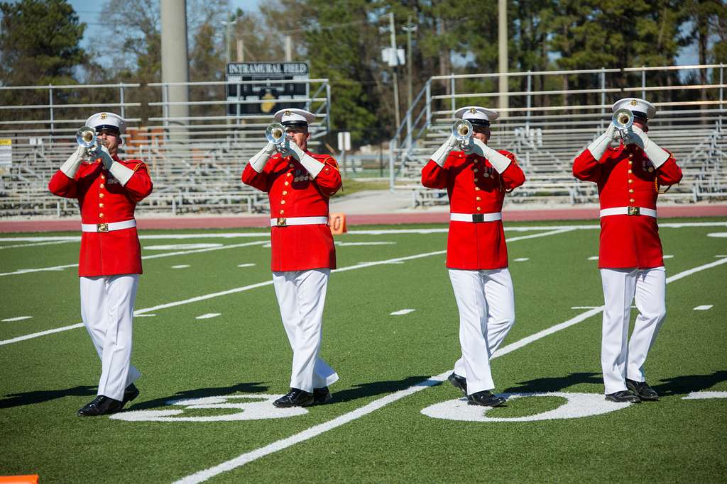 The U.S. Marine Drum And Bugle Corps, Marine Barracks - NARA & DVIDS ...