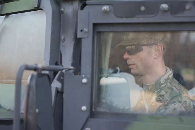 Cpt. Zachary Galaboff, 416th TEC HHC commander, checks - NARA & DVIDS ...