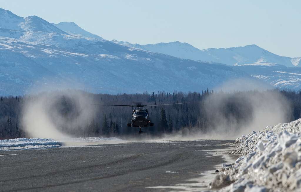 An Alaska Army National Guard Uh Black Hawk Helicopter Nara Dvids Public Domain Archive