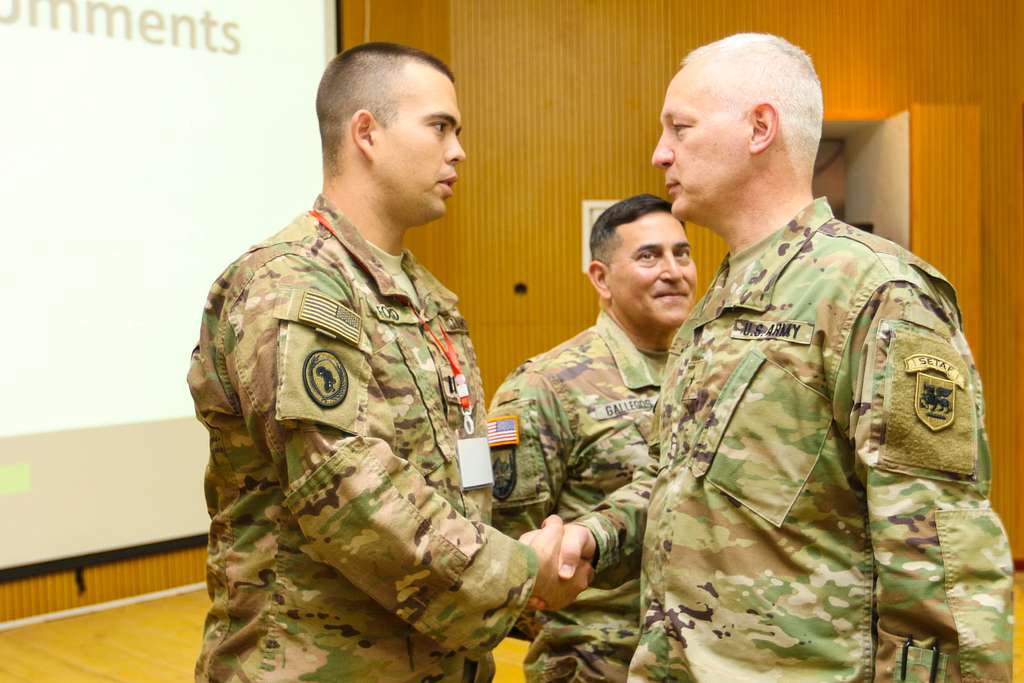 Brig. Gen. Jon Jensen, U.S. Army Africa deputy commander, - PICRYL ...